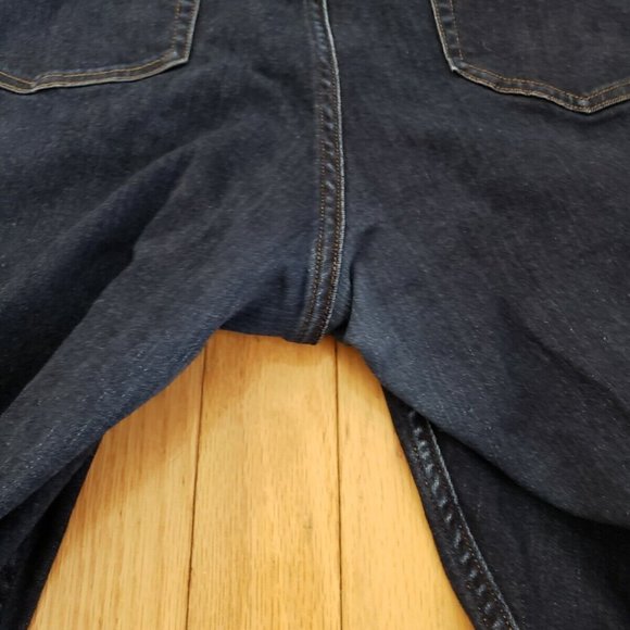 Duluth Trading Co Womens Duluthflex slim Jeans dark wash 20W x 30 inseam 84807 - Picture 8 of 9